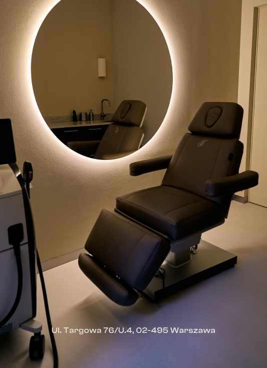 Wnętrze salonu Hola Skin